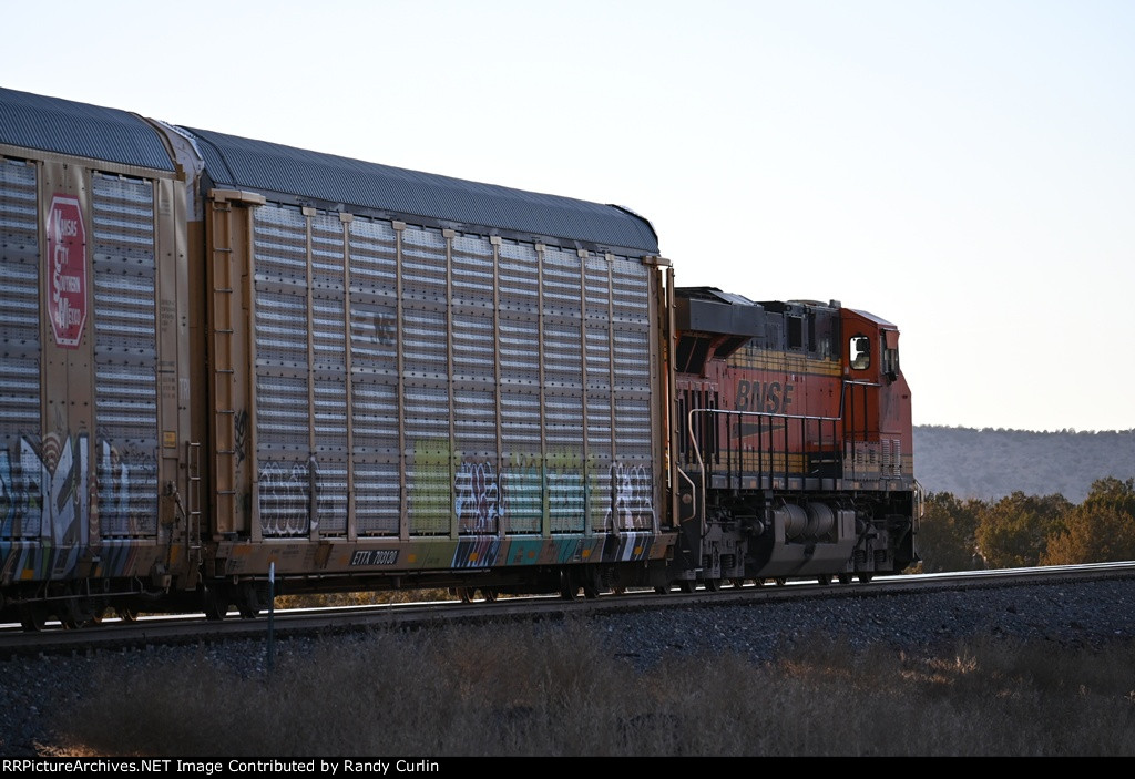 BNSF 7410 Rear DPU